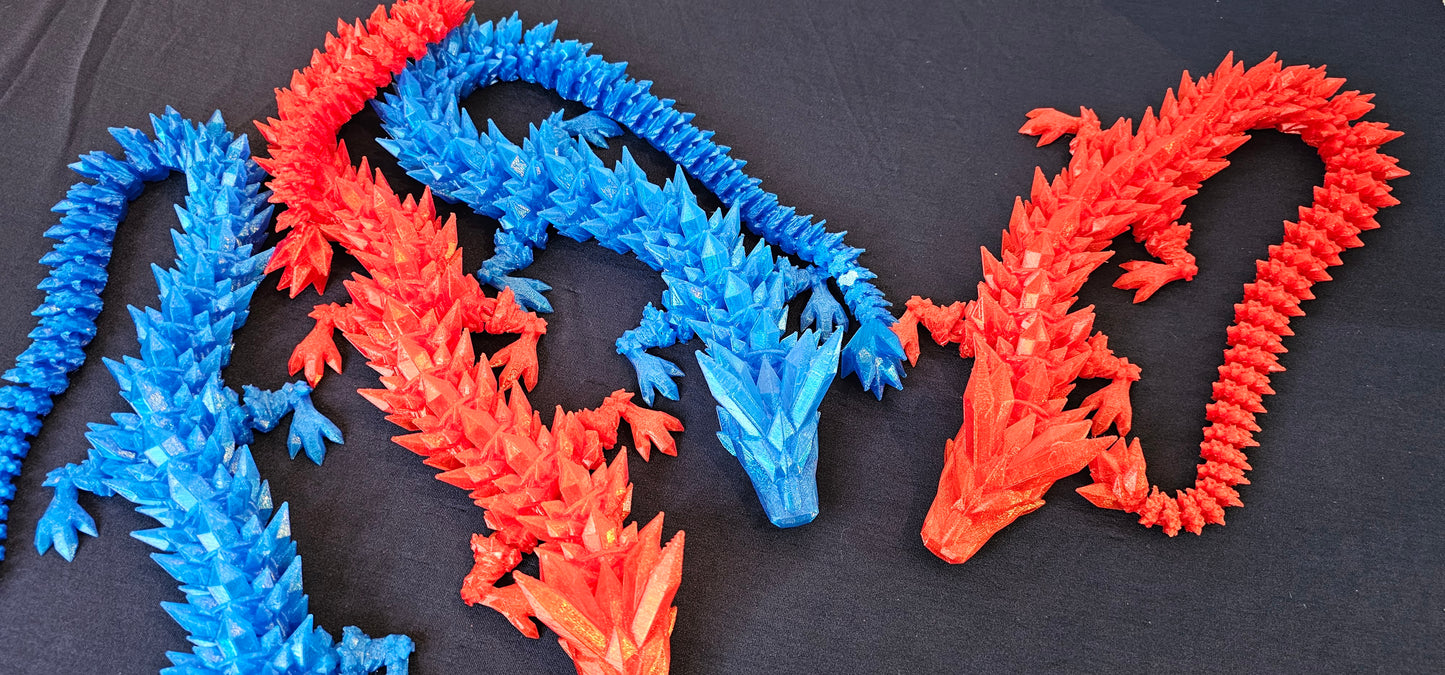 Squishy TPU Crystal Dragon