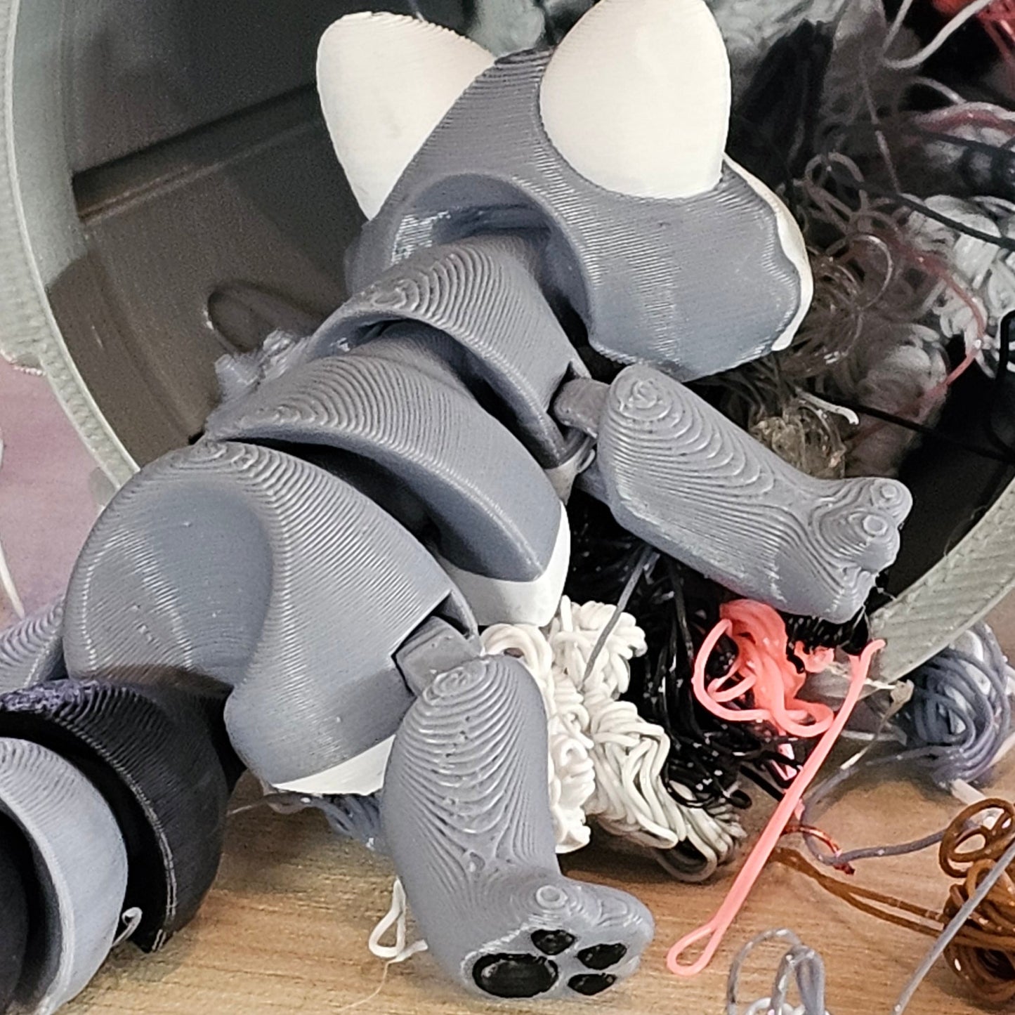 Animal with Container