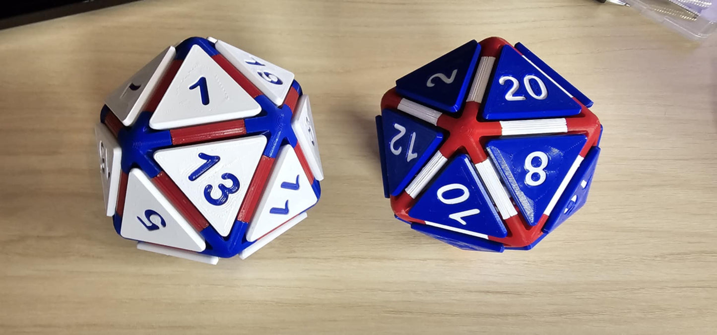 Fidget Clicker D20 Die!