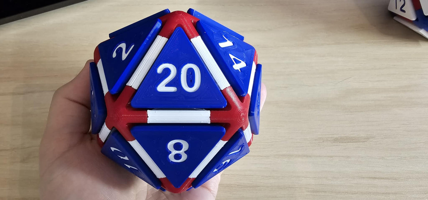 Fidget Clicker D20 Die!