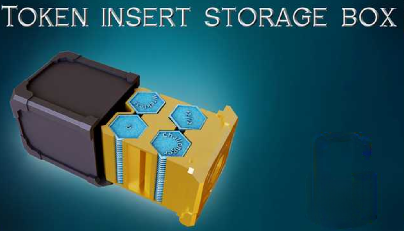 Trading Card Storage System by DB in 3D, LLC! Deck Box