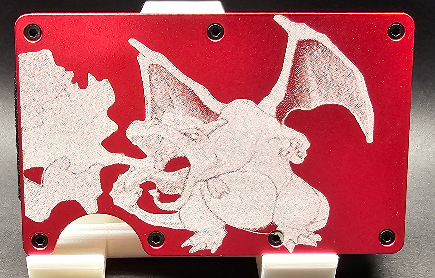 Laser Engraved RFID Blocking Aluminum Wallet