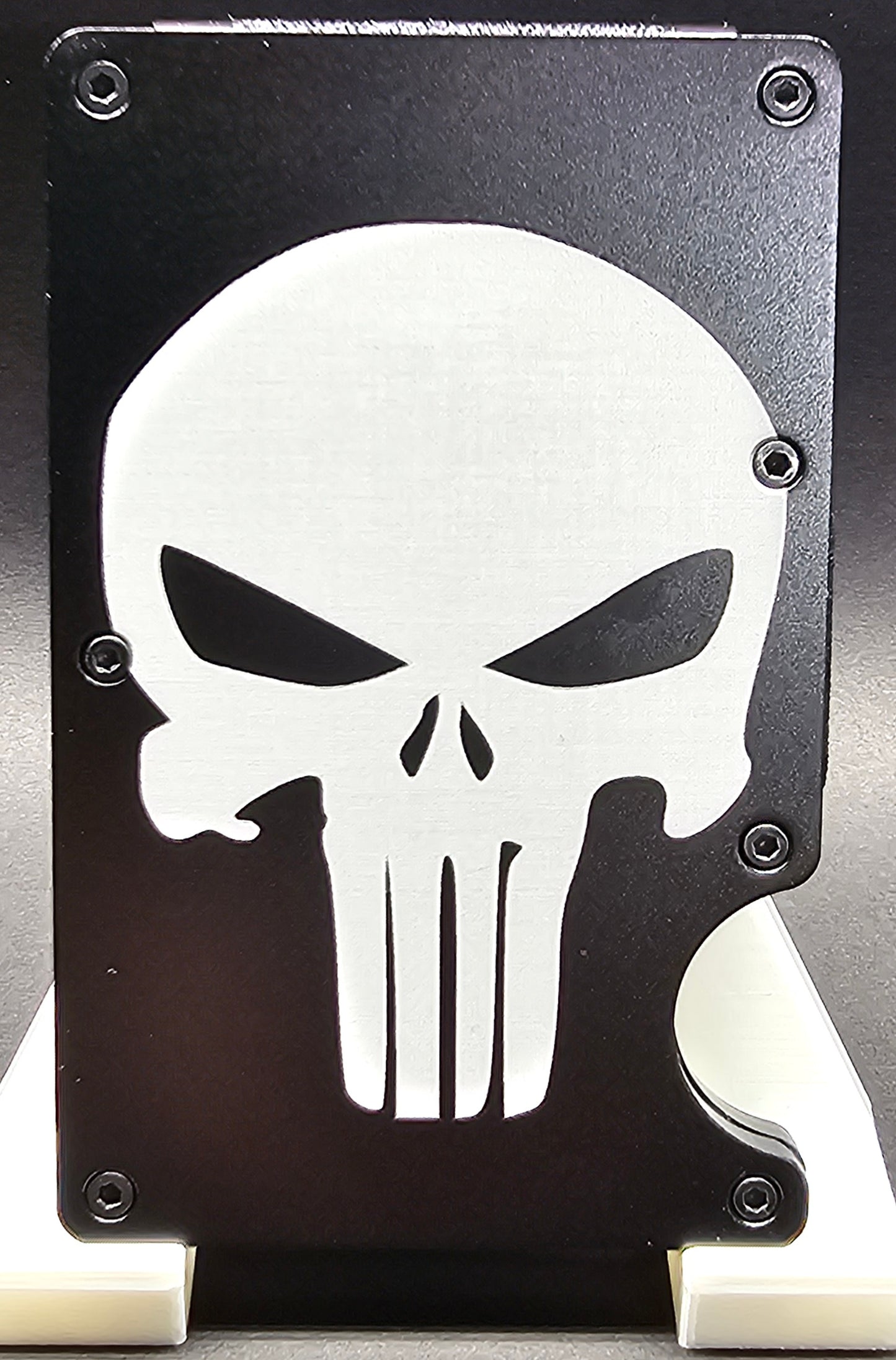 Laser Engraved RFID Blocking Aluminum Wallet
