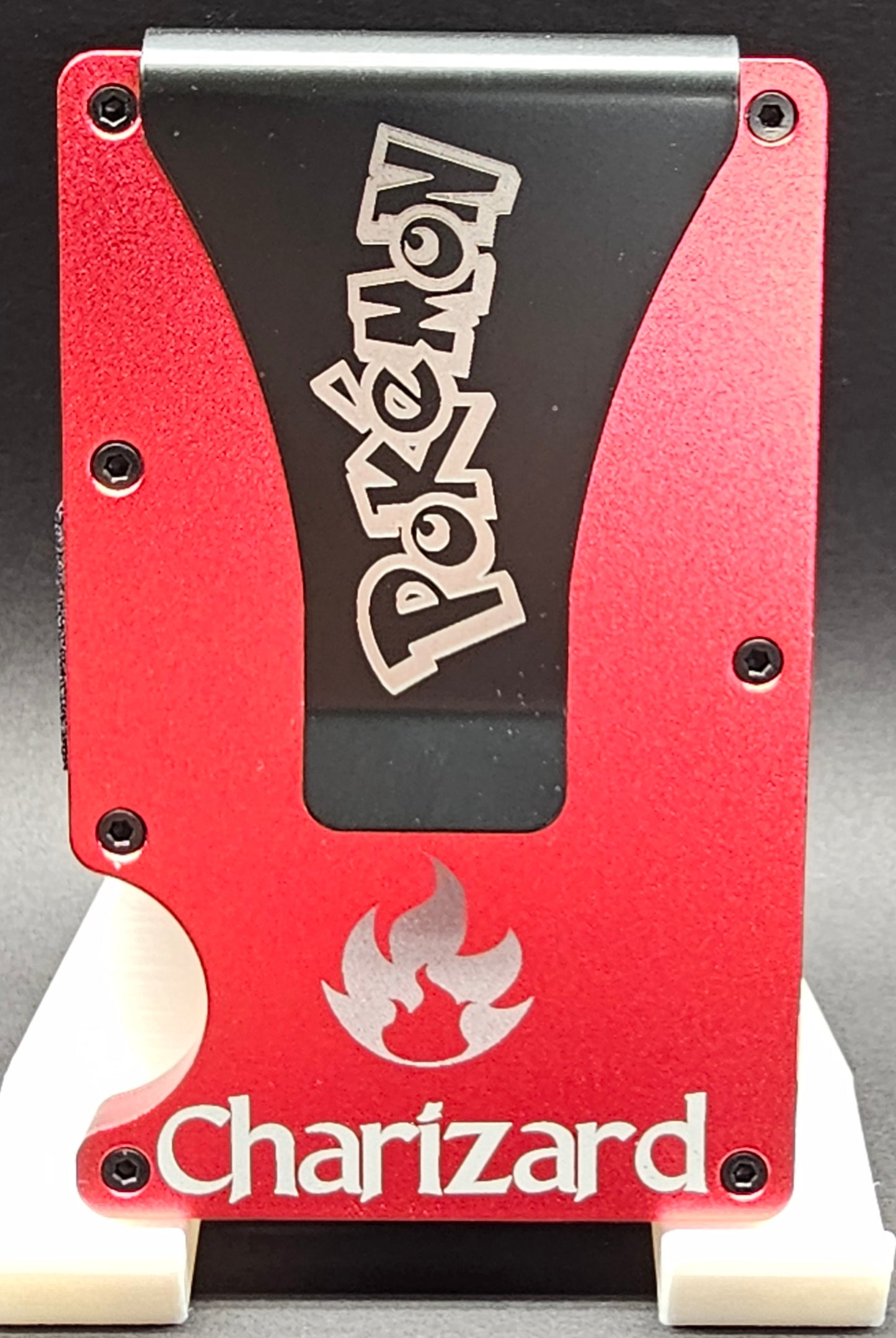 Laser Engraved RFID Blocking Aluminum Wallet