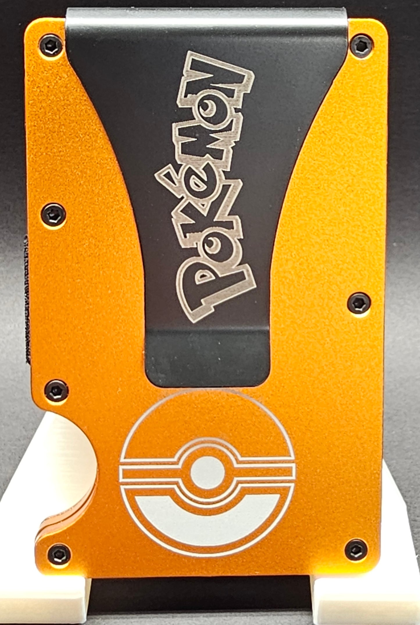 Laser Engraved RFID Blocking Aluminum Wallet